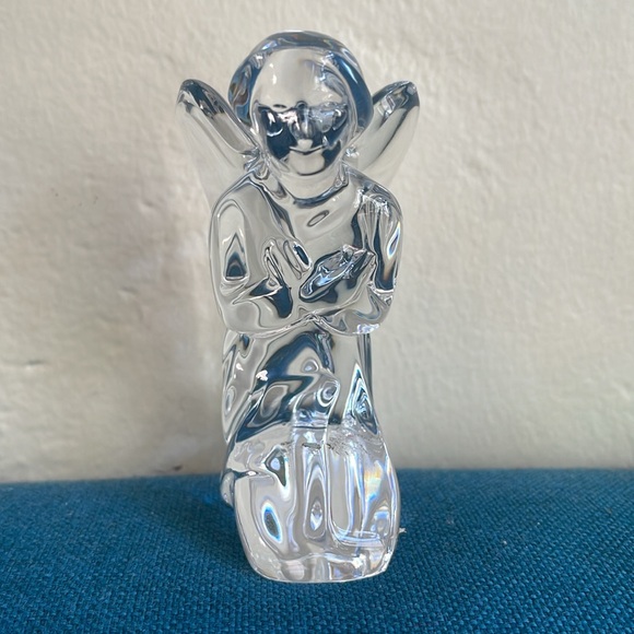 Baccarat crystal kneeling angel - Picture 3 of 7